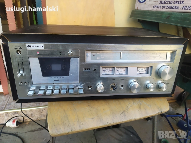 Усилвател/дек/тунер Sanyo