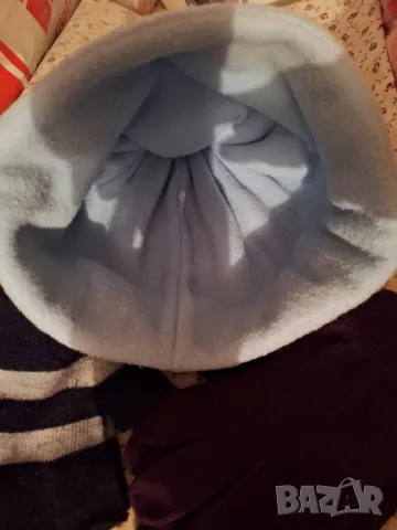 Топла зимна шапка и ръкавици, снимка 5 - Шапки - 48390158