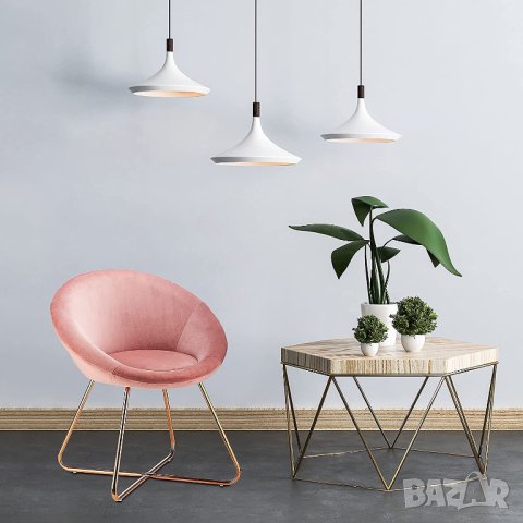 Висококачествени трапезни столове NUREMBERG-PINK-2PCS, снимка 7 - Столове - 42106361