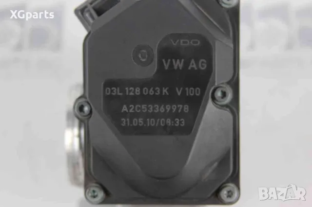 Дроселова клапа за Volkswagen Polo V 1.2tdi 75 к.с. (2009-2014) 03L128063K, снимка 2 - Части - 48538698