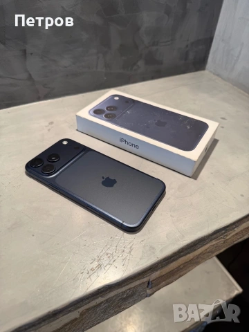 8 cycle! КАТО ЧИСТО НОВ Iphone 17 Pro Max Blue 256 GB, снимка 4 - Apple iPhone - 53719593