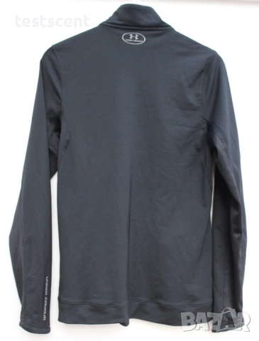 Under Armour Черно яке/горнище с цип – 2XL – 40€ – Перфектно състояние за мъже black, снимка 6 - Спортни дрехи, екипи - 53001708