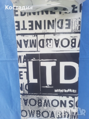 Сноуборд LTD Trust Anti Cam Cap 154см с автомати. , снимка 7 - Зимни спортове - 52464909