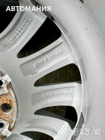 Джанти с летни гуми 16ц от BMW 3-серия е90 Face, снимка 6 - Гуми и джанти - 44648129