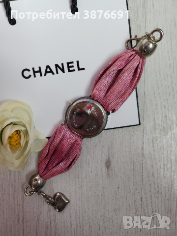 Дамски часовник Chanel  лукс розов сърце , снимка 3 - Луксозни - 44741776