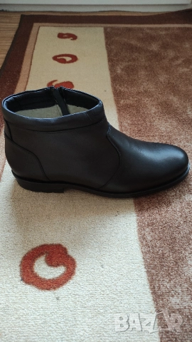 Стилни мъжки боти от естествена кожа!Номер-46, снимка 6 - Мъжки боти - 52680097