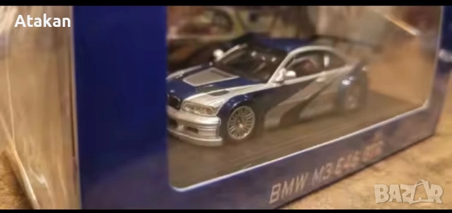 E46 M3 NFS MW 1:64 ghost player (hot wheels), снимка 5 - Колекции - 53434472