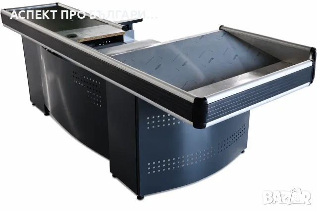 Касово място/ Касов модул с транспортна лента 2.40м x 1.05м, снимка 4 - Стелажи и щандове - 56081267