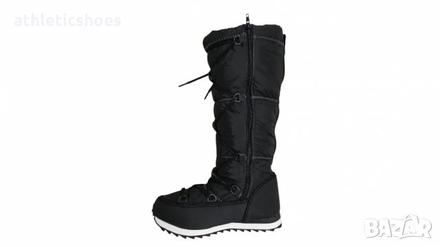 Дамски високи апрески в черно със цип-180, снимка 2 - Дамски апрески - 34745026