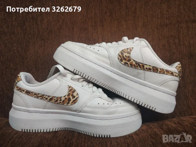 Nike court vision alta чисто нови оригинални естествена кожа размер 39 