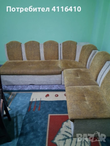 Ъглов диван , снимка 2 - Дивани и мека мебел - 53297592