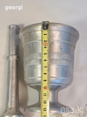 ретро алуминиево хаванче  26/4, снимка 5 - Антикварни и старинни предмети - 50819364