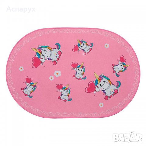 Детско килимче за стая Еднорог 90/60см., снимка 1