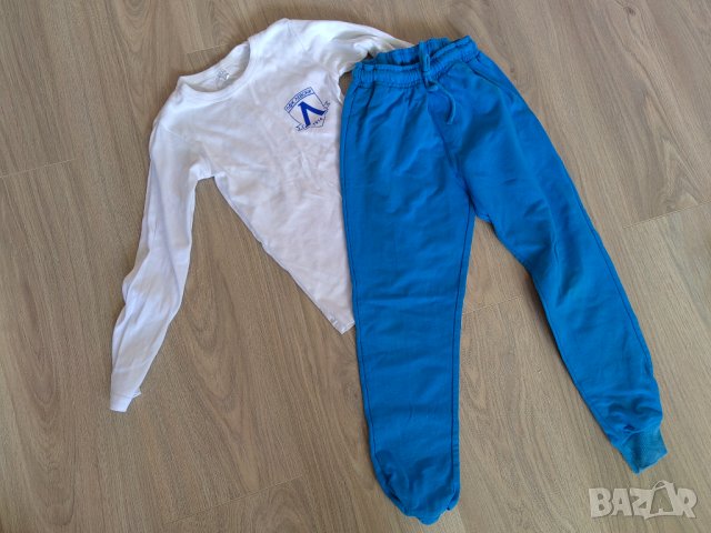 Блуза Левски 1914 + син панталон 7-8 г