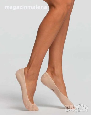 Pompea 35-38 черни,телесни,бели 72% памучни терлици унисекс памучни балеринки Помпеа , снимка 4 - Дамски чорапи - 14437141