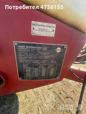 Прикачна пръскачка Hardi Navigator 3000 2011г., снимка 6 - Селскостопанска техника - 53748808