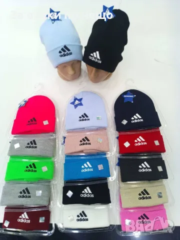 Зимна шапка Emporio Armani👒Christian Dior👒Adidas👒Prada👒Calvin Klein👒New York и др.  Код D919, снимка 3 - Шапки - 47316530