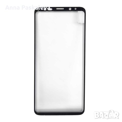 10 бр. 5D стъклен протектор Samsung Galaxy S9-PLUS-BLACK, снимка 1
