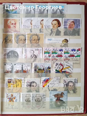 Класьор с марки/Германия/ 970 бр. К.3, снимка 2 - Филателия - 56222799
