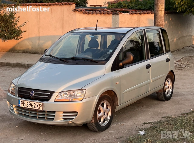 Fiat Multipla Бензин и фабричен метан, снимка 7 - Автомобили и джипове - 53712795