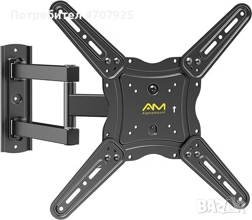 Стенна стойка за телевизор Alphamount APPIMF7 за 26–60 инча, до 35 кг, VESA 400x400 мм