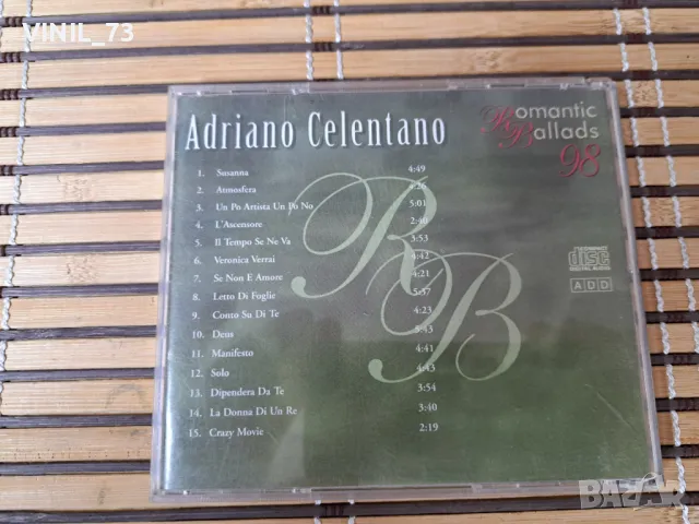 Adriano Celentano - Romantic Ballads 98, снимка 3 - CD дискове - 49783052
