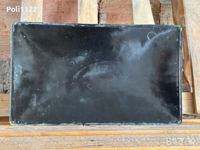 Емайлирана табела, снимка 4 - Антикварни и старинни предмети - 51527407