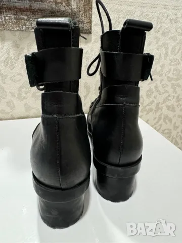 ZARA боти,40 номер естествена кожа, снимка 5 - Дамски боти - 48018937