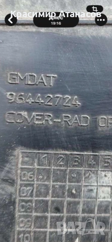 96442724. Кора над радиатор за Шевролет каптива. 2006-2011г, снимка 10 - Аксесоари и консумативи - 53758296