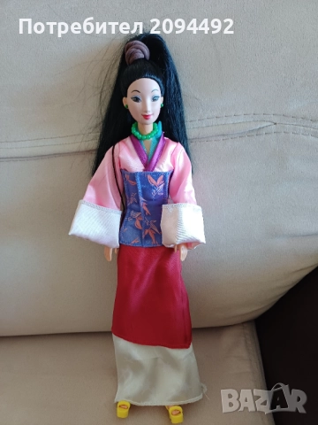 Ретро Кукла Дисни Мулан на Мател от 90те, снимка 2 - Кукли - 51792704