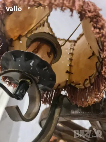 Стар полилей от колело на каруца, снимка 5 - Антикварни и старинни предмети - 49999459