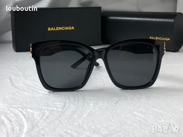 Balenciaga дамски слънчеви очила котка котешки очи 2 цвята, снимка 5 - Слънчеви и диоптрични очила - 41626509