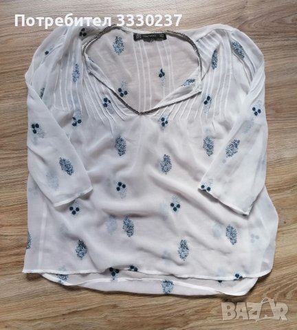 ZARA ефирна блузка С/М, снимка 1