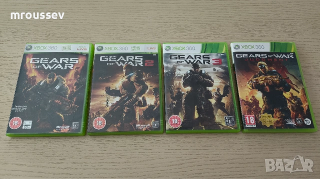 Gears of War 1+2+3+Judgment XBOX