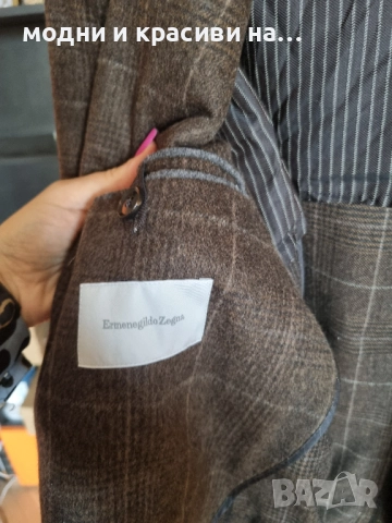 Мъжко сако Ermenegildo Zegna, размер 54(L, XL), 100% вълна, снимка 10 - Сака - 52514117