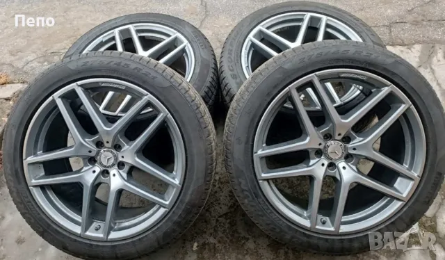 Оригинални джанти спорт пакет с гуми зимни 21 цола за Mercedes GLE AMG W292