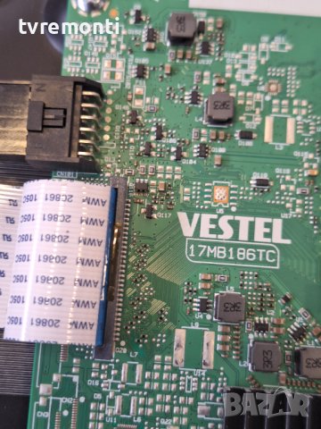Motherboard 17MB186TC for 32 inc for Telefunken 32HA6001 DISPLAY VES315WNGB-2D-N52, снимка 2 - Части и Платки - 44470824