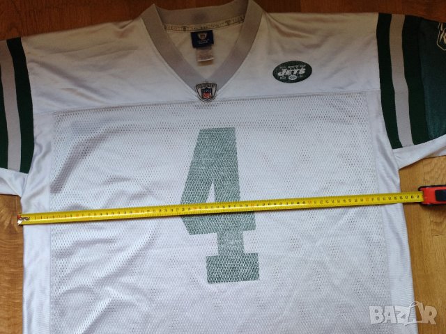 NFL Jursey / New York JETS , #4 Brett Favre , Reebok , снимка 10 - Спортни дрехи, екипи - 42674808