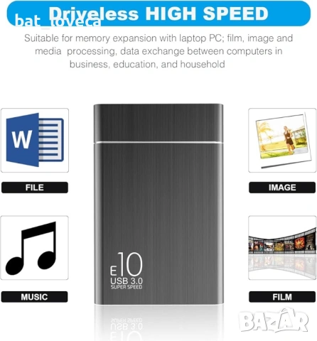 Външен Хард Диск 4TB External Hard Drive , снимка 2 - Външни хард дискове - 53712501