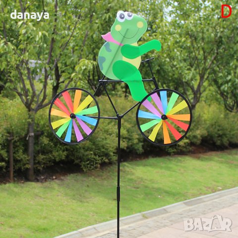 3666 Голяма градинска въртележка Велосипед Дъга с животинче, снимка 6 - Градински мебели, декорация  - 40366406