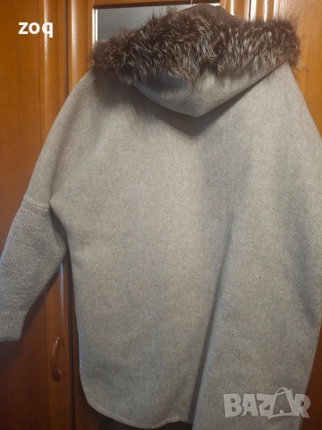 палто алпака и лисица , снимка 3 - Палта, манта - 53001904