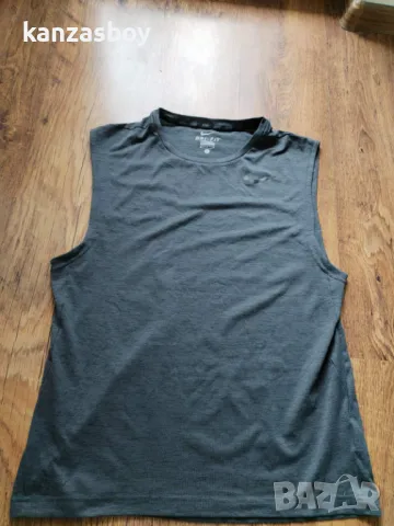 Nike Dri-Fit Muscle - страхотен мъжки потник М, снимка 5 - Тениски - 50212046