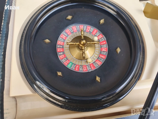 игра рулетка Roulette Fortuna ГДР GDR , снимка 5 - Антикварни и старинни предмети - 53709934