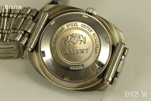 1970's Японски Часовник ORIENT 16720 Автомат Перфектен, снимка 8 - Мъжки - 56328152