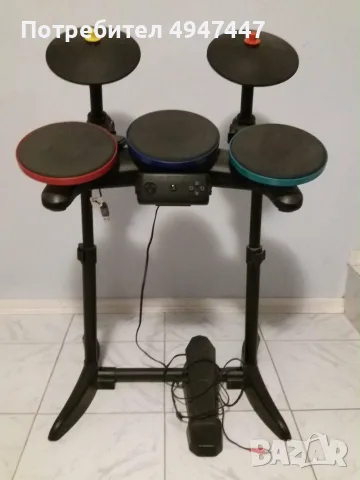 Комплект барабани за guitar hero на playstation 