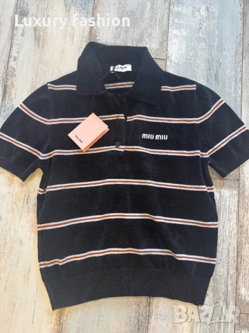 Дамска блуза Miu Miu, снимка 6 - Блузи с дълъг ръкав и пуловери - 52464062