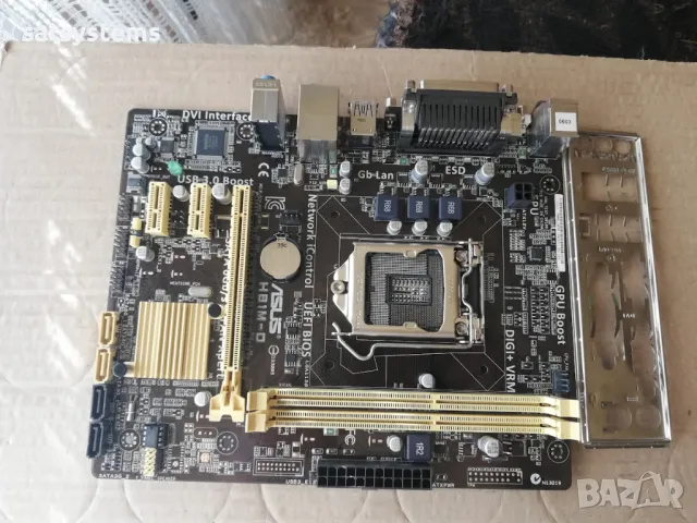 Дънна платка Asus H81M-D Socket LGA1150, снимка 5 - Дънни платки - 48134537