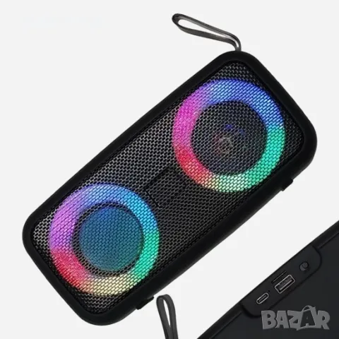 RGB Light NB-051 Bluetooth 5.0 преносим безжичен високоговорител, снимка 2 - Друга електроника - 47969433