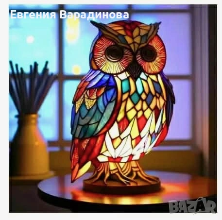 Нощна лампа- различни животинки, снимка 6 - Настолни лампи - 53411921