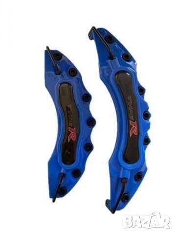 Капаци за спирачни апарати спирачки TYPE R HONDA сини,комплект, снимка 2 - Аксесоари и консумативи - 35943332